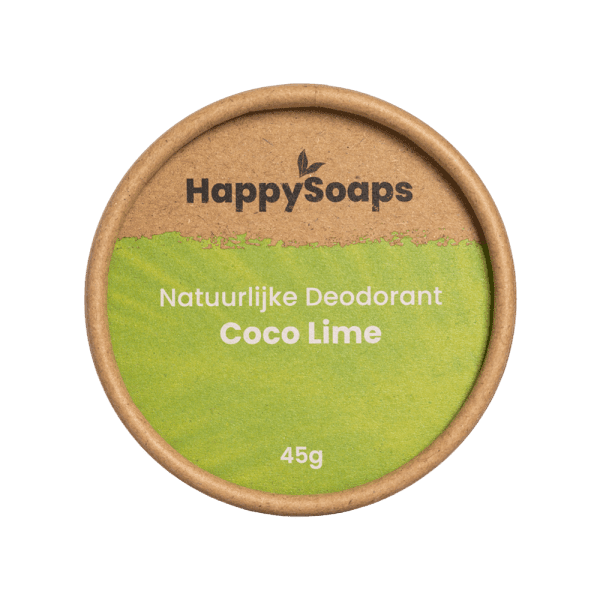 HappySoaps Natuurlijke deodorant Kokos limoen