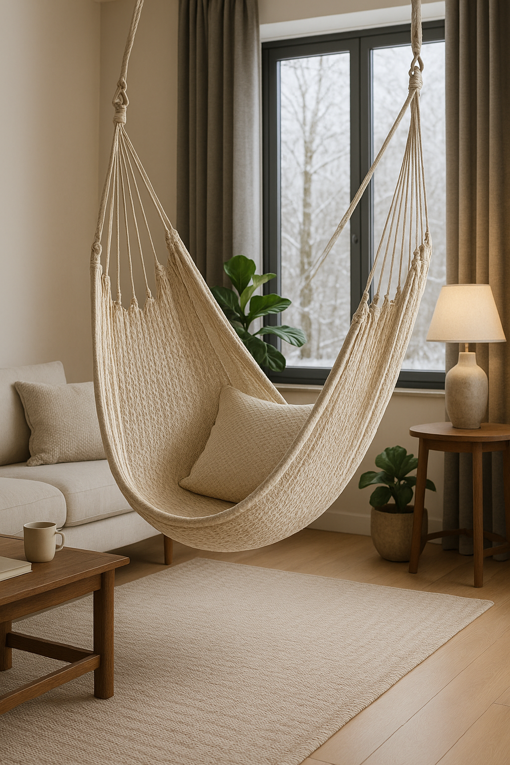 Winterinterieur rust, warmte en… een vleugje zomer in huis